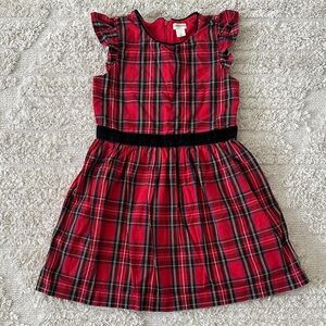 Crewcuts Red Plaid Dress